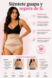 Braga Moldeadora de Cintura Alta | Control de Abdomen y Cintura